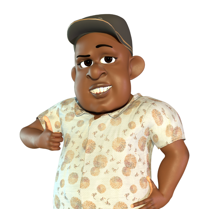bula animation character, Tai Tanzania